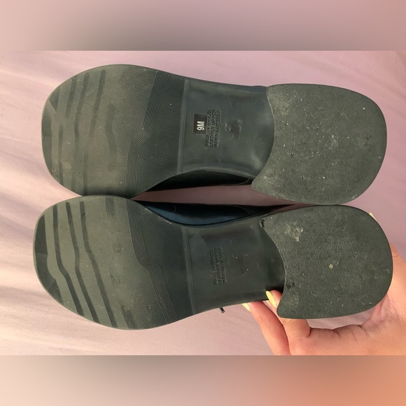 Wednesday Adams style heeled loafers by Diba USA - Picture 4 of 5